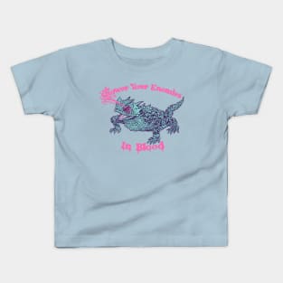 Horned Lizard Kids T-Shirt